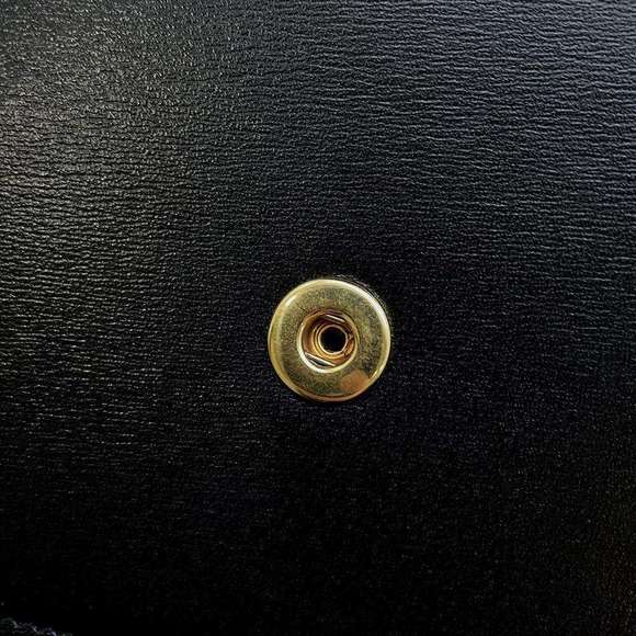 Celine Triomphe Chain Wallet Black - Picture 8 of 14